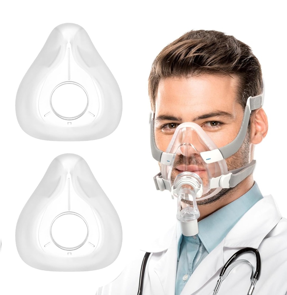 Anti Snore Contour Pillow - 1 Stück Airfit F20 Silikon-Ersatzkissen, kompatibel