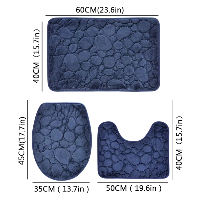3 Teile/satz Bad Matten Rutsch – Quick Dry Diatomite Bath Mat Bewertung und Preis