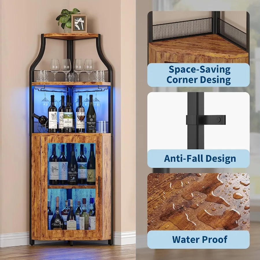 Eck-Bar-Schrank für den Heimge – Lighting Bewertung und Preis