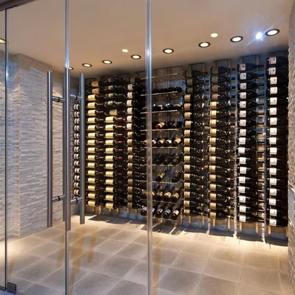Wohnzimmer Bodenlanger Weinreg – Storage & Organization Bewertung und Preis