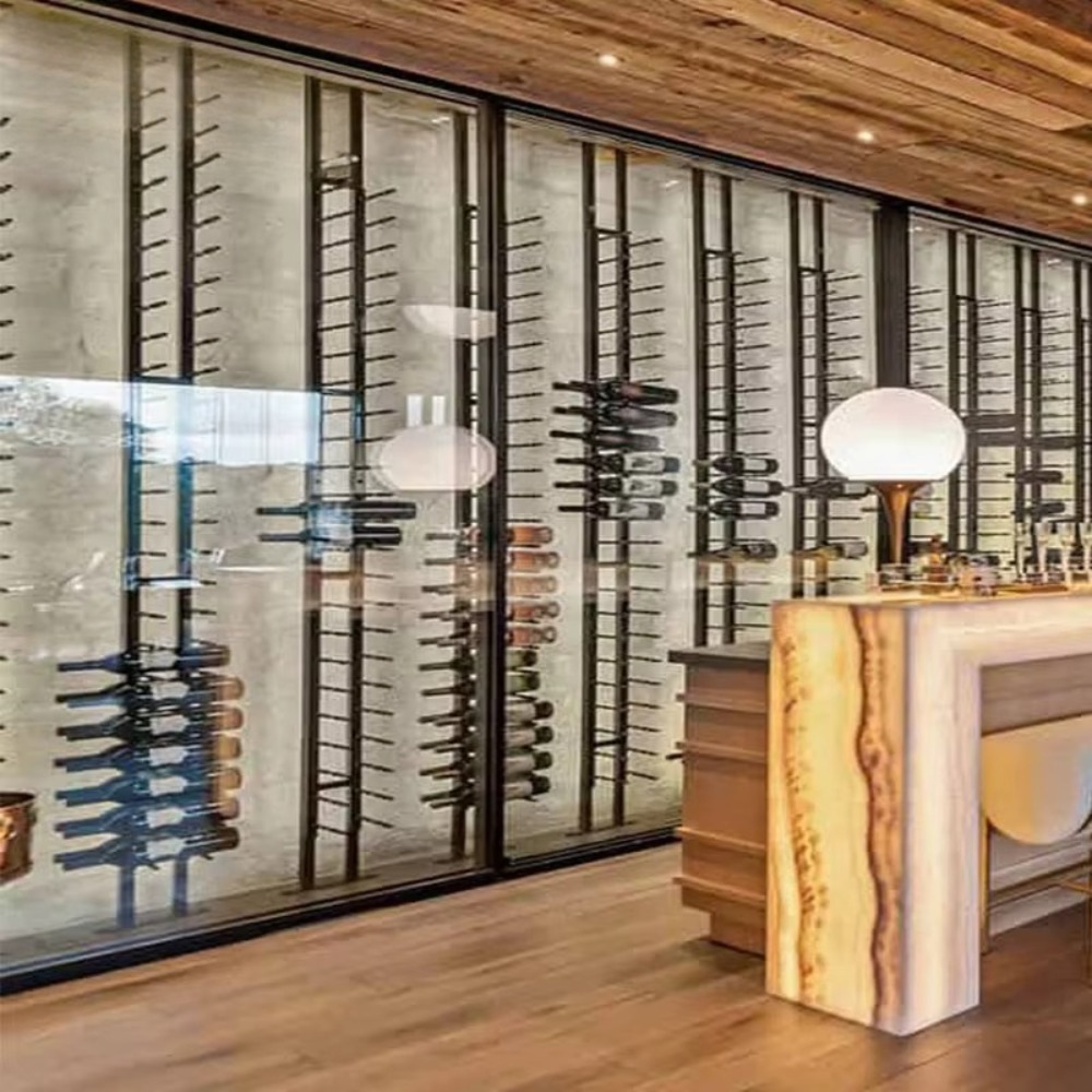 Wohnzimmer Bodenlanger Weinreg – Storage & Organization Bewertung und Preis