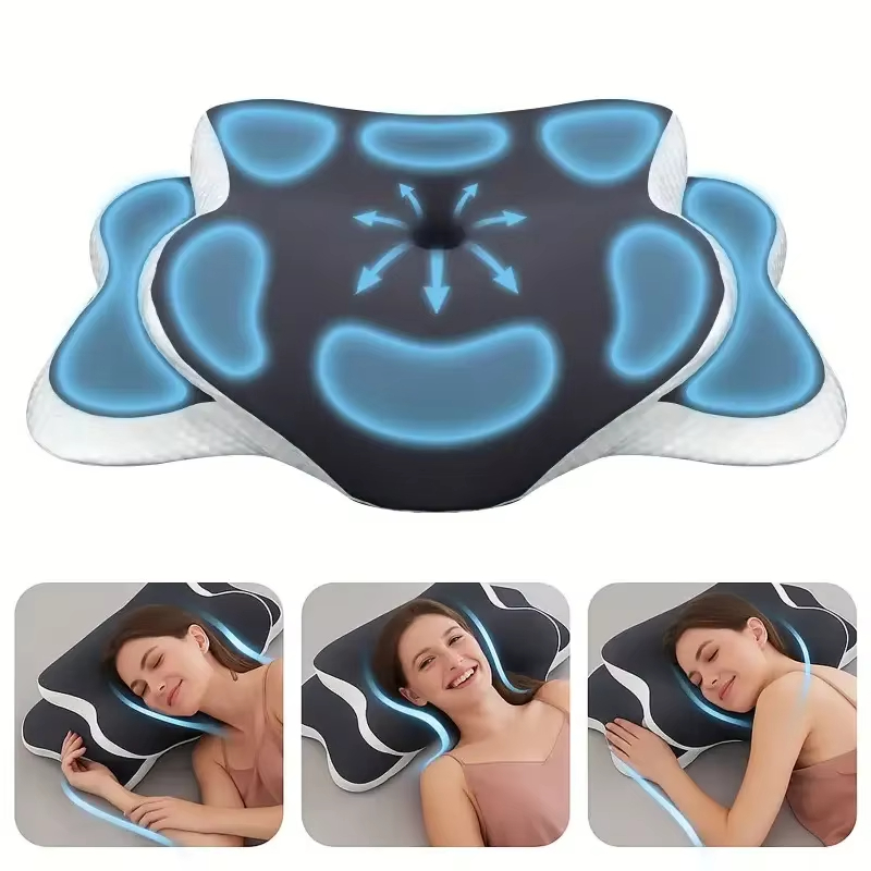 Memory-Schaum-Kissen in Schmet – Memory Foam Orthopedic Pillow Neck Pain Bewertung und Preis