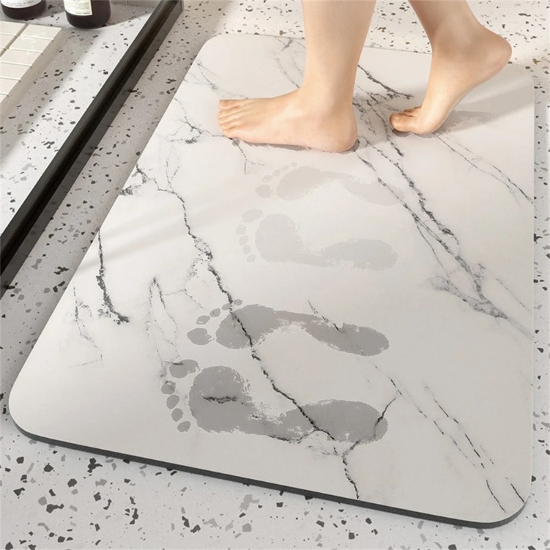 1pc Bad Teppiche Waschbar Bad  – Quick Dry Diatomite Bath Mat Bewertung und Preis
