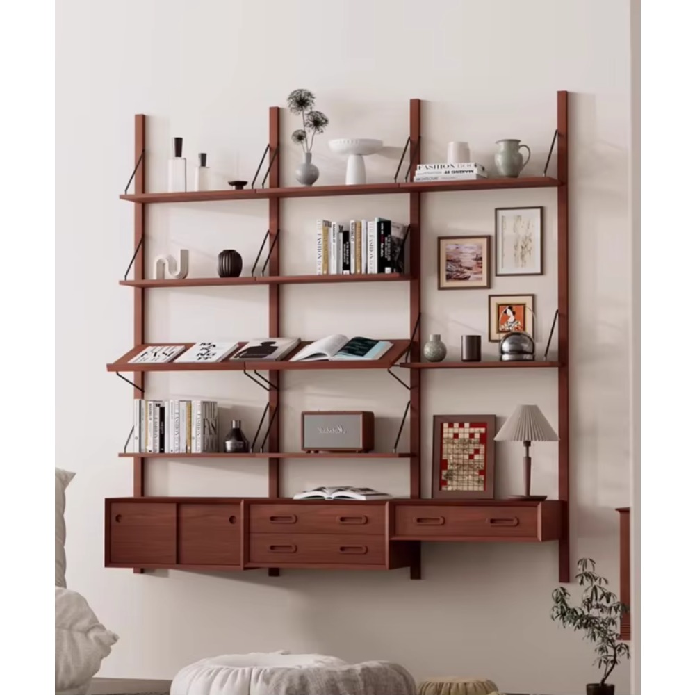 Retro Massivholz Wohnzimmer Wa – Storage & Organization Bewertung und Preis