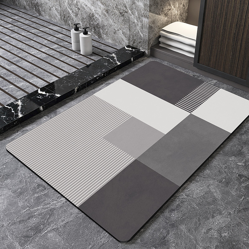 Nordische Geometrische Diatome – Quick Dry Diatomite Bath Mat Bewertung und Preis